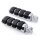 Repose-pieds chromé Set p. Harley-Davidson Softail Dyna Sportster Heritage V-Rod