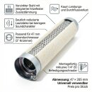 Silenciador Inserto Performance Deflector 47x205 mm DB-Killer p. Mangueras de 2"