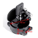 Cerradura de Contacto Negro para Harley-Davidson 2011- Softail Dyna Touring