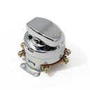 Electronic ignition switch chrome f. Harley-Davidson -1995 Dash Fat Bob Tank Evo