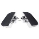 Footboards Mini adjustable chrome for Harley Davidson HD Custom pillion rider