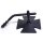 Black Iron Cross Mirror for Harley Davidson and Custombikes