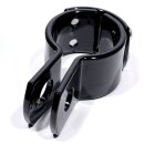 Befestigungsklemme 38mm Schwarz Halterung 1½ Sturzbügel Fußrasten Japaner Harley