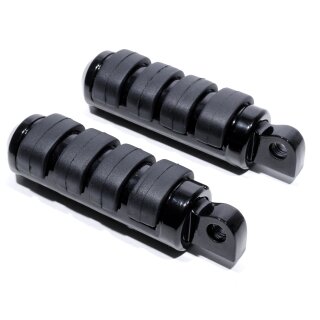 Repose-pieds noir Set pour Harley-Davidson Softail Dyna Sportster Heritage V-Rod