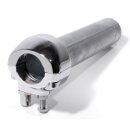 Gasgriff Klemme mit Drehhülse 1 Gaszug Chrom für 1" Lenker Harley-Davidson 1973-