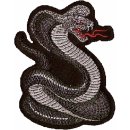 Aufn&auml;her Kobra Schlange Giftig 15 x 12 cm Snake Patch