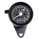 Mini Speedometer control Lights Black f. Harley-Davidson Suzuki Yamaha Universal