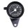 Mini Speedometer control Lights Black f. Harley-Davidson Suzuki Yamaha Universal