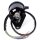 Mini clignotants de compteur de vitesse noir pour Harley-Davidson Honda Suzuki