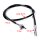 Tachowelle für Harley-Davidson 98cm Vorderrad 12mm Tacho-Anschluss schwarz 80-95