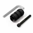 Schalthebelraste Schwarz f. Harley-Davidson Sportster Dyna Softail Touring V-Rod