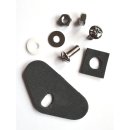 Gepäckträger Schwarz für Harley-Davidson Sportster XL 1985-2003 Softail Slim 12-