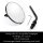 Round black classic small mirror with E-Mark for Harley-Davidson ECE