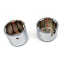 Chromed Rear Axle Nut Cover Kit  fits Harley Davidson Softail 2000-2007