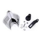 Horn Cover V-Style Chrome f Harley-Davidson Big Twin Cam Evo to replace Cow Bell