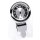 Chrome Metal Motorcycle Handlebar Clock 22-25mm Clamp for Harley Yamaha Cruiser