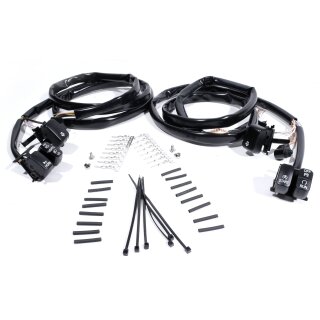 Faisceau interrupteur commandes guidon noir p. Harley-Davidson 1996-2013 150 cm