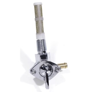 CUSTOM CROMO LLAVE DEL COMBUSTIBLE PARA Harley Davidson Chopper 1/4" Enchufe