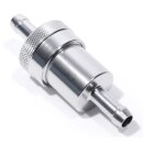 Benzinfilter 8mm Alu Performance Custom Chrom High Flow...