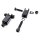 Support de repose-pieds arrière noir pour Harley-Davidson Sportster XL -2003