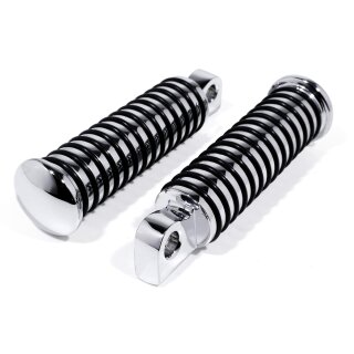 Footpegs Chrome Sundance for Harley-Davidson Softail Dyna Sportster V-Rod XL