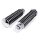 Footpegs Chrome Sundance for Harley-Davidson Softail Dyna Sportster V-Rod XL