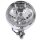 5¾" Faro Cromo H4 Scanalato trasparente per Harley-Davidson Universale Omologato