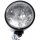 5¾" Phare noir pour Harley Suzuki Universel Chopper H4 ECE Bates-Style
