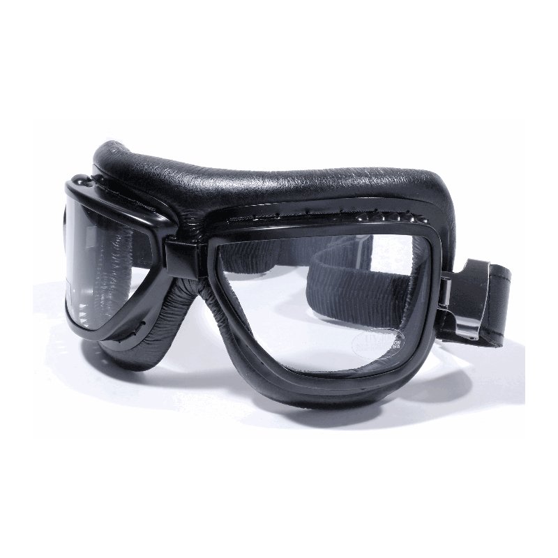 Fliegerbrille für Oldtimer Motorradbrille Retro Brille 