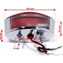 Rücklicht Chrom Cateye Universal ECE...