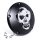 3D Skull Derbycover black