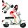 Autocollant-Set Scooter Pin Up Fille 14 x 14 cm Sexy Girl Vespa Sticker Decal