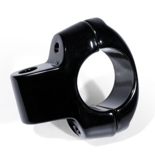 Mirror Clamp for Handlebar Black 1" Haley Davidson Honda Suzuki Kawasaki 25mm