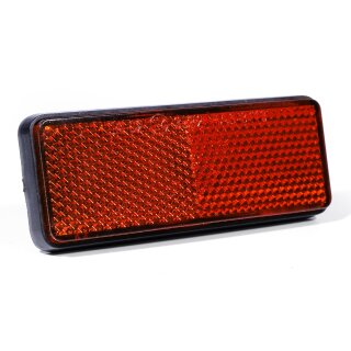 Reflector Autoadhesivo Rojo Universal Motocicleta Coche Auto ECE