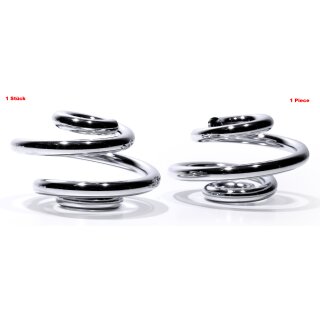 molla per seggiolino 1 " 25mm Cromo Chopper Harley Bobber di sedile OSCILLANTE