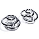 molla per seggiolino 1 " 25mm Cromo Chopper Harley Bobber di sedile OSCILLANTE