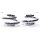 molla per seggiolino 1 " 25mm Cromo Chopper Harley Bobber di sedile OSCILLANTE