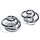 molla per seggiolino 1 " 25mm Cromo Chopper Harley Bobber di sedile OSCILLANTE