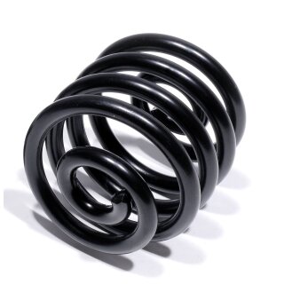 Sitzfeder 2" Schwarz 50mm Solositz Custom Chopper f. Harley Suzuki Honda Yamaha