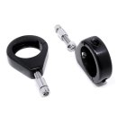 Turnsignal Fork Clamps 41mm Black 