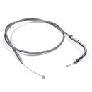 Throttle Cable Stainless Steel fits Harley-Davidson 1976 -1980 (+ 6" = 15cm)  FX FL XL 90°