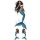 Adesivo-Set Sirena Pin Up Girl 16 x 7 cm Mermaid Babe Decal Sexy Sticker