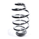 Chromed 4&quot; (102 mm) Seat Spring Solo Single Set...