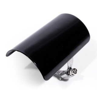 Escudo Protector del Termico del Colector Escape 100 mm negro Universal