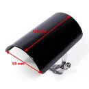 Exhaust Heat Shield Muffler Cover Sheet Metal 100mm Black...