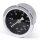 Oil Pressure Gauge Chrome Black for Harley-Davidson Motorcycle Car Boat -100 PSI