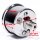Oil Pressure Gauge Chrome Black for Harley-Davidson Motorcycle Car Boat -100 PSI