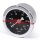 Oil Pressure Gauge Chrome Black for Harley-Davidson Motorcycle Car Boat -100 PSI