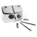 Ignition coil Cover Chrome fits Harley Davidson Dyna 99- up