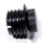 Pop Up Tapa Depósito SUPERPLANA negro para HARLEY DAVIDSON HD NEGRO PERFORMANCE